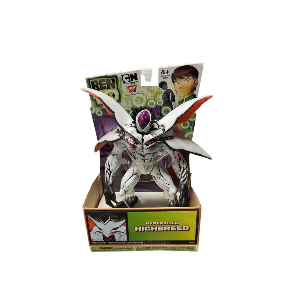 Ben10 Hyperalien Highbreed 7.5" Action Figure New in Package